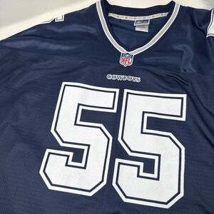 Dallas Cowboys NFL Football Leighton Vander Esch #55 NFLPA Pro Line Jersey 4XLT‎